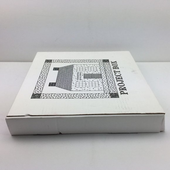 Cornerstone Quilt Shop Pizza Project Box Organize Label Cardboard - Picture 2 of 7